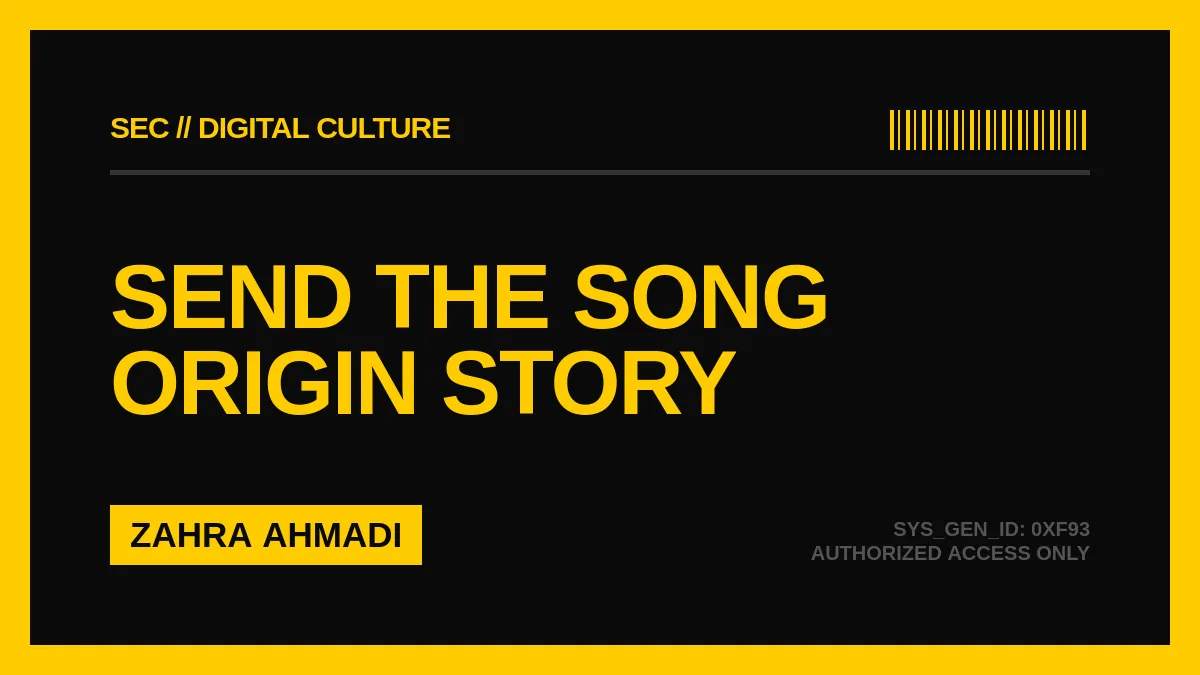 The Untold Story Behind Send the Song: How a Weekend Project Became a Global Sensation